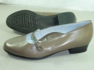 Womens Beautifeel Stone Gray Comfort Shoes 41 Sz 10 Mary Jane Flats 