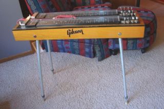 Vintage GIBSON Double 8 Lapsteel with Original Case~ Really Nice