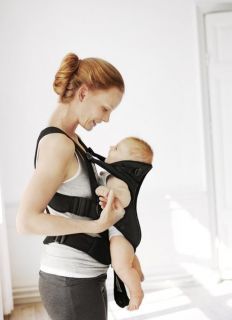 babybjorn baby carrier miracle black mesh new designed for newborns 