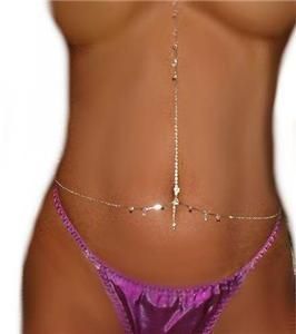   Twist and Drops So Sweet Hand Designed Body Belly Chain