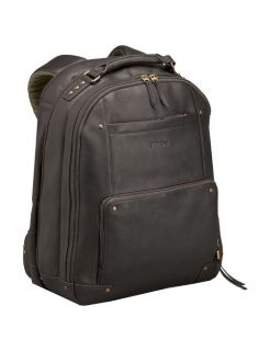 Solo Vintage Grain Distressed Colombian Leather 15 6 Laptop Backpack 
