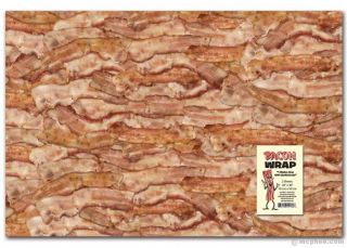 Bacon Gift Wrap Bacon Wrapping Paper Gag Gifts Novelty