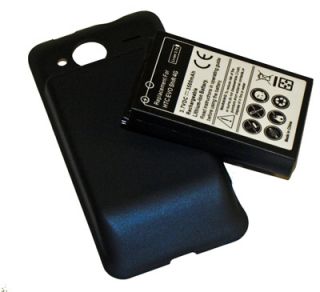   HTC EVO Shift 4G 3500mAh Extended Battery + Back Door Cover Bundle FS