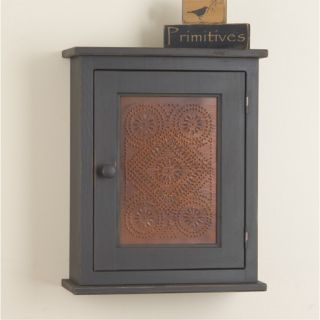   Wood Wall Cabinet Sturbridge Black Colonial Bath Cupboard