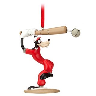 Disney Store How to Play Baseball Goofy Ornament Christmas 