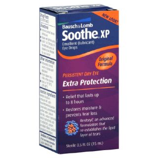 Bausch Lomb Soothe XP Xtra Protection Eye Drops 5oz 15ml SEALED RARE 