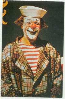 Coco The Clown Circus Hall Of Fame Sarasota FL Florida Postcard