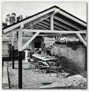 1960 Building Barbecues Mid Century Mod Old School Design Ideas 