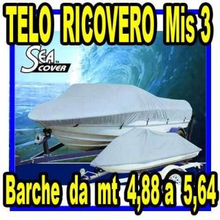 Telo Copri Barca Seacover Misura 3 Da MT 4 88 A 5 64