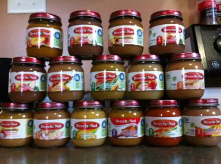 15 jars of assorted stage 2 beechnut baby food