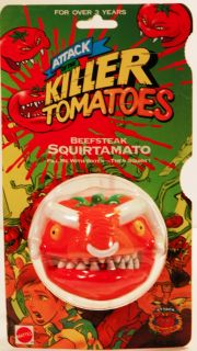 1991 Attack of the Killer Tomatoes BEEFSTEAK SQUIRTAMATO (Water Squirt 