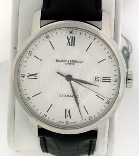 Baume Et Mercier Classima Executive XL New $3 150 00 Stainless Steel 