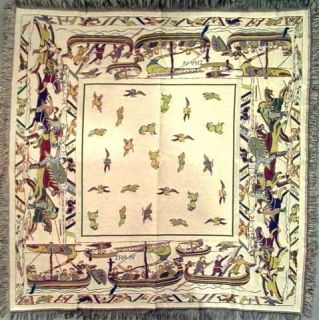 Throws Tapestry Elegant Fine Belgian Bayeux H56XW56
