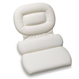Deluxe Foam Cushioned Bath Tub Pillow Bathtub Mat New