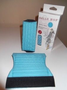 Belle Hop Set of 2 Luggage/Suitcase Handle Wraps  Turquoise  NIB
