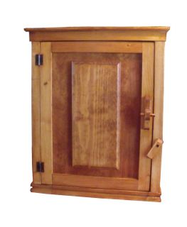   Arts Crafts Cedar Pine Wood Bathroom Kitchen Wall Cabinet
