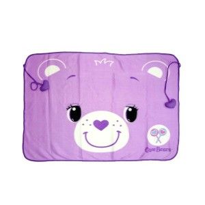 Share Care Bear Purple Baby Infant Receiving Blanket