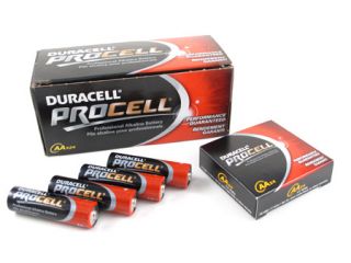 Box 24pcs Duracell ProCell AA Size (PC1500) Alkaline Batteries