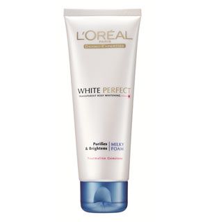 Oreal White Perfect Transparent Whitening Rosy Milky Foam