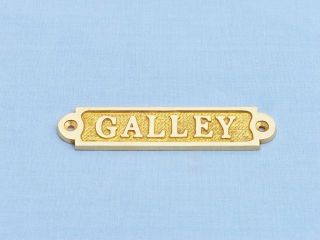   Galley Sign 5 Beach Style Decorating Nautical Themed Gifts