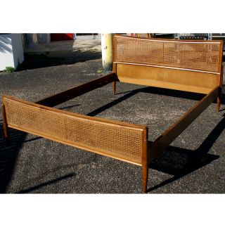 60 queen vintage cane bed frame material wood and cane dresser 