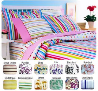   Adams Egyptian Comfort Printed Bed Sheets in 2 Sizes 12 Designs