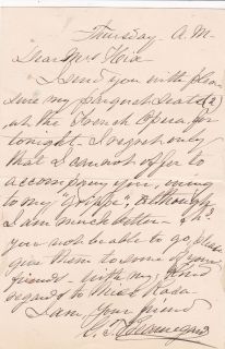 Beauregard Autograph Letter Civil War General Died 1893