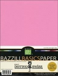 Bazzill Dotted Swiss Cardstock Multi Pack 8 5x11 60 Pkg
