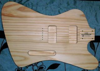 Pine Telecaster Firebird Style Replacement Project Body 1112598