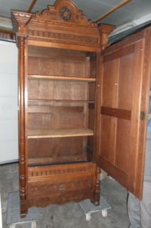 description french breton bedroom in oak dating from the turn of the 