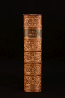 1865 The Works of Ben Jonson Scarce Edition with Memoir William 
