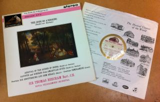 Handel Beecham – The Gods Go A’Begging – UK EMI HMV ASD 480 