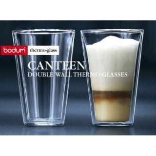 Bodum Double Wall Thermo Beer Glass Cooler Glasses Fast Ship NEW