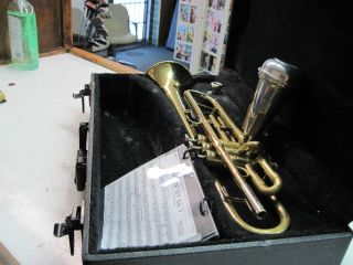 King 601 Trumpet USA Hard Case Mouthpiece Great Beginner Band Student 