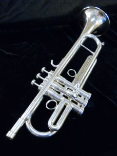 Monette STC Bb Trumpet Polished Silver Harrelson Trumpets Trade Used 