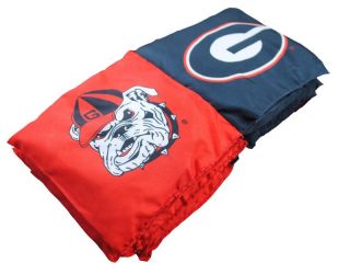   Bulldogs NCAA Tailgate Toss Cornhole Bean Bag Set   8 Team Bag Set