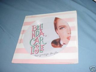 Belinda Carlisle Live Your Life Be Free Picture Record