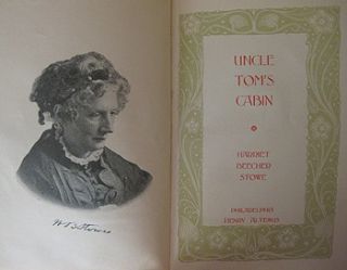   Pocket Size Uncle Toms Cabin Harriet Beecher Stowe 1894 Illust