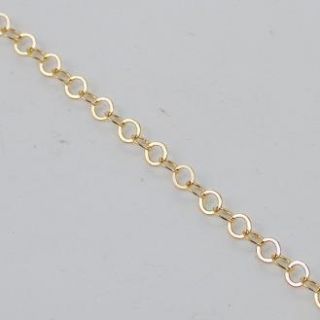 16 Gold EP Belcher Link Necklace Chain