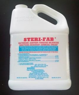 Steri Fab Fungicide Insecticide 1 Gal Sterifab Bedbugs