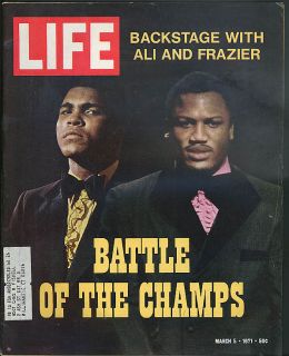 LIFE Muhammad Ali Joe Frazier Timothy Dalton Bebe Rebozo 3 5 1971