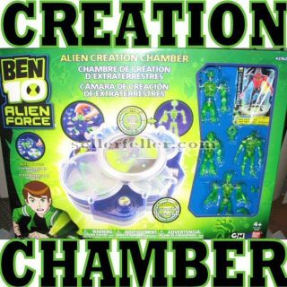 Ben 10 Alien Creation Chamber w 4 Translucent Figures