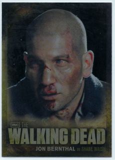   WALKING DEAD FOIL CARD Jon Bernthal as Shane Walsh CB03 SEASON 2