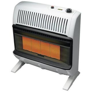 30K Vent Free Infra Red Propane Wall Space Heater Ashly