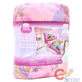   Toddler Bedding Set 4pc Microfiber Comforter Set with Sheet Set