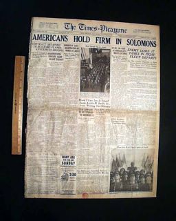 Berryville AR Arkansas Tornado Disaster 1942 Newspaper