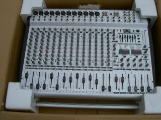 Behringer PMH5000 powered mixer with manuals and original box