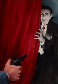 Bela Lugosi Poster Dracula Never Cross A Vampire Unique at 