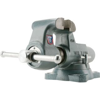 Wilton Serrated Machinist Bench Vise 4in Jaw Width 10016