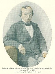 1905 British Politician Benjamin Disraeli Earl of Beaconsfield